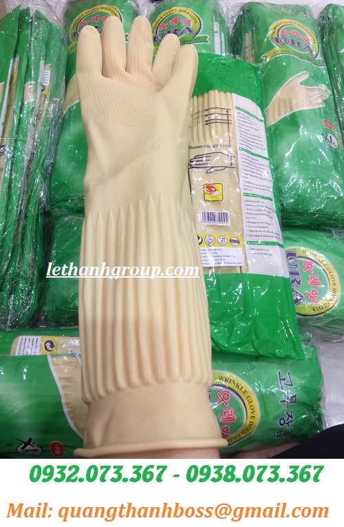 GĂNG TAY URA HÀN QUỐC MÀU KEM