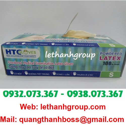 Latex trắng size S