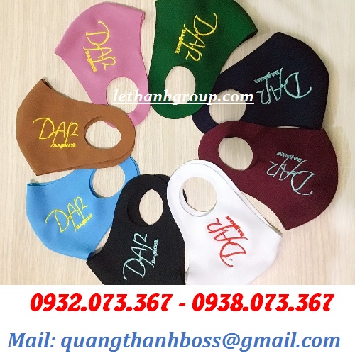 KHẨU TRANG VẢI SU THÊU