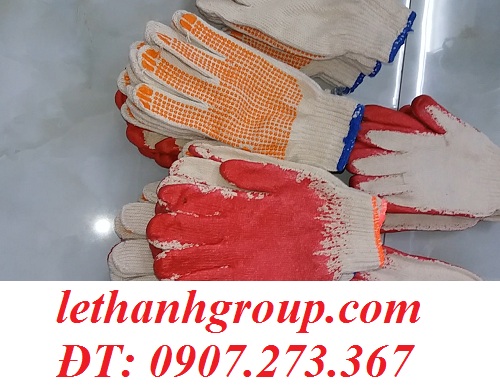 găng tay len nhúng nhựa