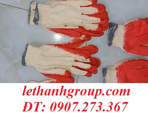 găng tay len nhúng nhựa