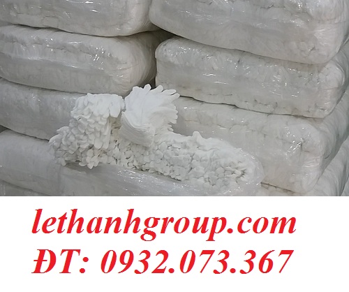 găng tay thun cotton trắng