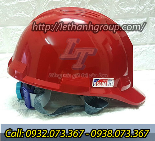NÓN BẢO HỘ SSEDA HÀN QUỐC MÀU ĐỎ NÓN BẢO HỘ SSEDA HÀN QUỐC MÀU ĐỎ