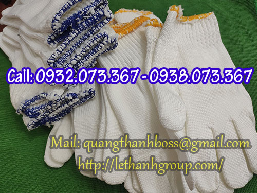 GĂNG TAY LEN KEM TRẮNG GĂNG TAY LEN KEM TRẮNG