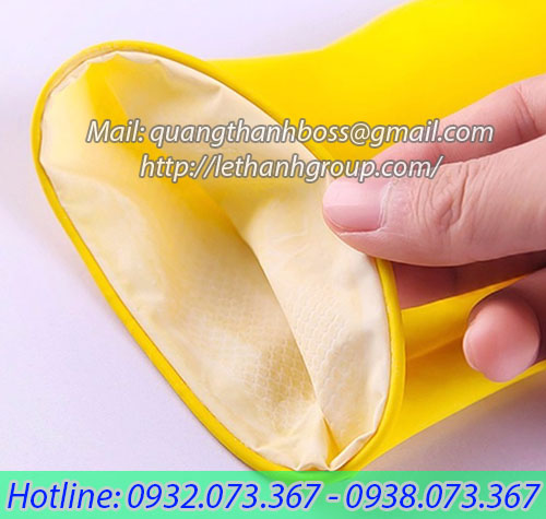 găng tay cao su Nam Long màu vàng găng tay cao su Nam Long màu vàng