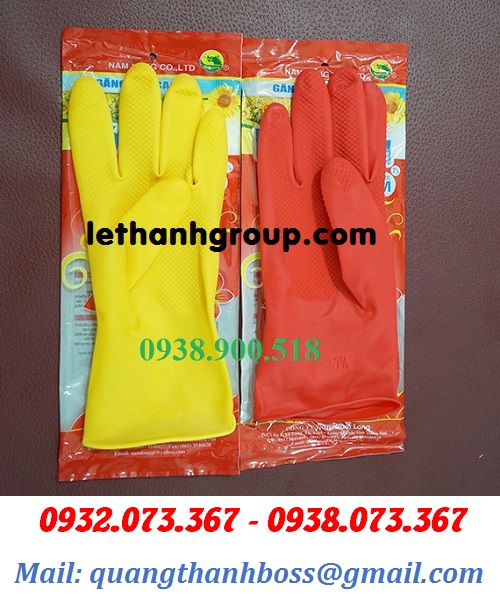 GĂNG TAY CAO SU HƯỚNG DƯƠNG