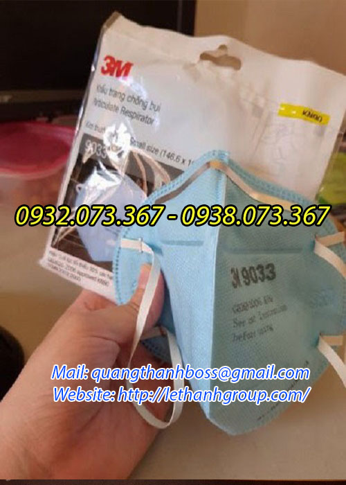 khẩu trang 3M 9033 khẩu trang 3M 9033