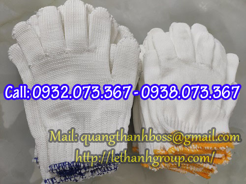 GĂNG TAY LEN KEM TRẮNG GĂNG TAY LEN KEM TRẮNG