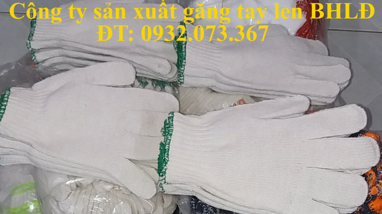 găng tay len