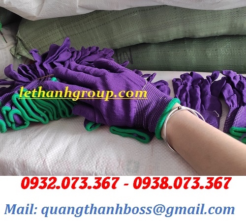 GĂNG TAY VẢI MỎNG MÀU TÍM