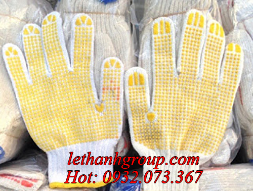 găng tay len nhúng nhựa