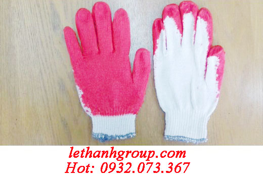 găng tay len nhúng nhựa