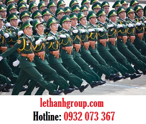 găng tay trắng dùng trong diễu hành binh