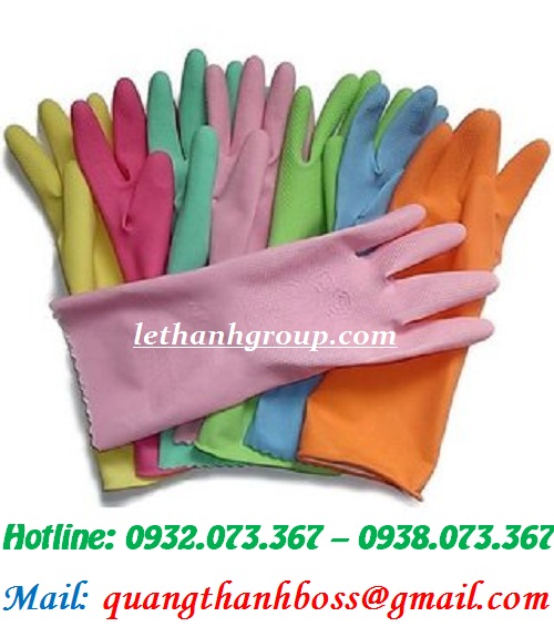 GĂNG TAY CAO SU RỬA CHÉN