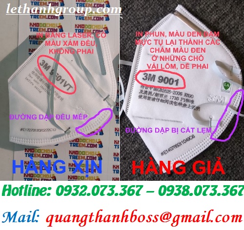 KHẨU TRANG 3M CHÍNH HÃNG