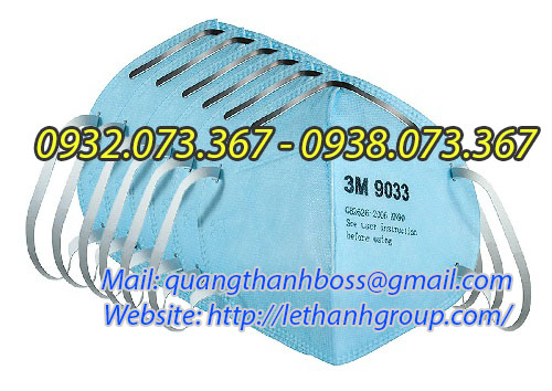 khẩu trang 3M 9033 khẩu trang 3M 9033