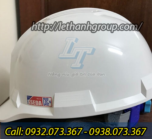 NÓN BẢO HỘ SSEDA HÀN QUỐC MÀU TRẮNG NÓN BẢO HỘ SSEDA HÀN QUỐC MÀU TRẮNG