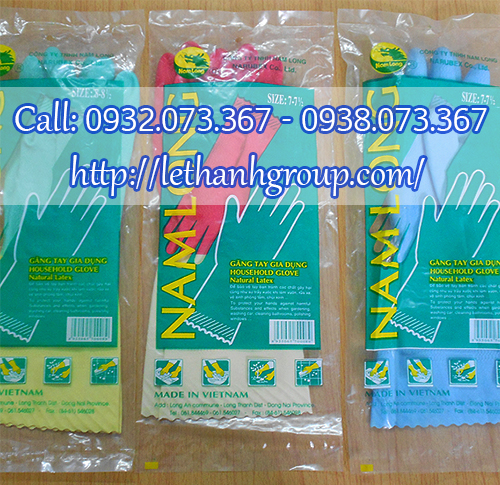 GĂNG TAY CAO SU NAM LONG GĂNG TAY CAO SU NAM LONG