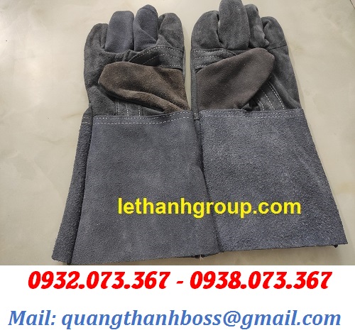 GĂNG TAY DA HÀN MÀU XÁM ĐEN