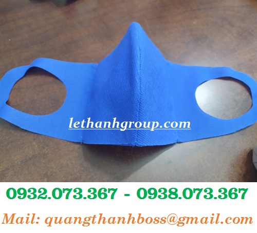 KHẨU TRANG VẢI Y TẾ TEM 3D
