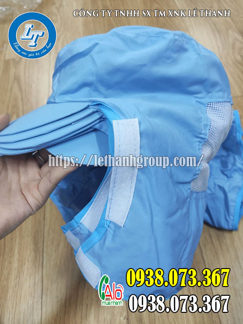 TÌM NHÀ CUNG CẤP MŨ TRÙM ĐẦU THỦY SẢN MÀU XANH, TRẮNG mũ trùm đầu thủy sản màu xanh