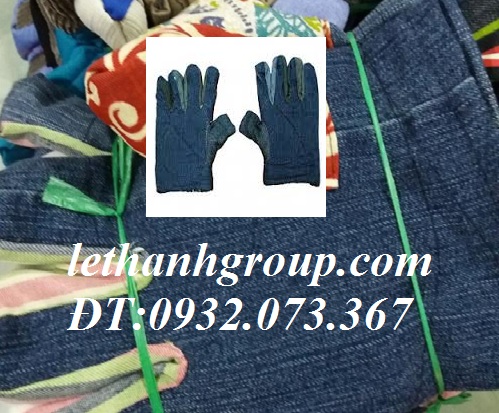 găng tay vải jean