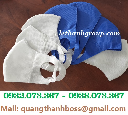 KHẨU TRANG VẢI T TẾ TEM 3D