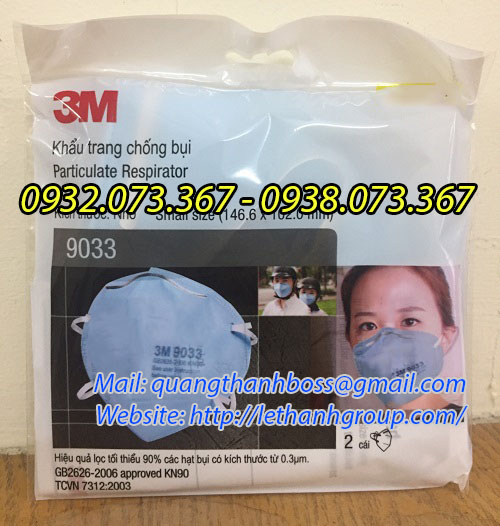 túi khẩu trang 3M 9033 túi khẩu trang 3M 9033