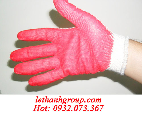 găng tay len nhúng nhựa