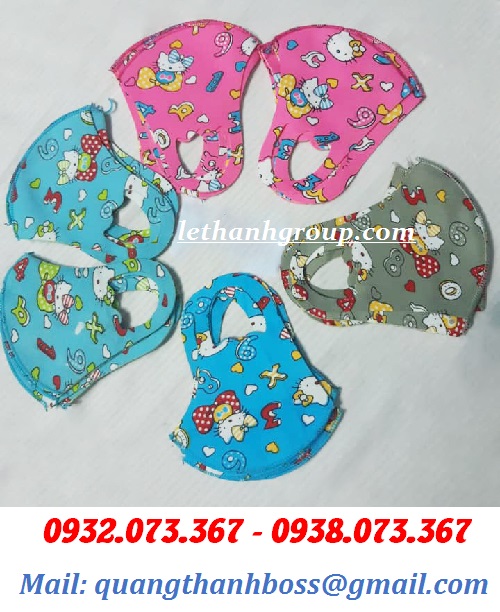 KHẨU TRANG VẢI SU IN 3D