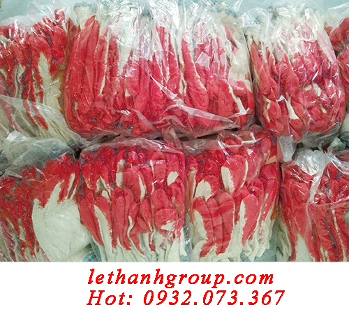 găng tay nhung nhựa