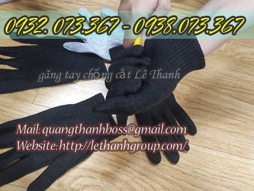 GĂNG TAY CHỐNG CẮT MÀU ĐEN GĂNG TAY CHỐNG CẮT MÀU ĐEN