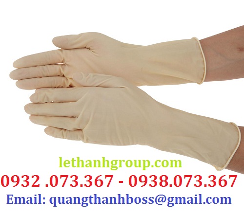 Găng tay y tế latex trắng Găng tay y tế latex trắng