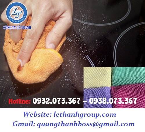 LỢI ÍCH KHĂN LAU DẦU NHỚT MICROFIBER - XƯỞNG KHĂN GIÁ RẺ KHĂN MICROFIBER LAU BẾP