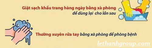 GIẶT KHẨU TRANG ĐÚNG CÁCH