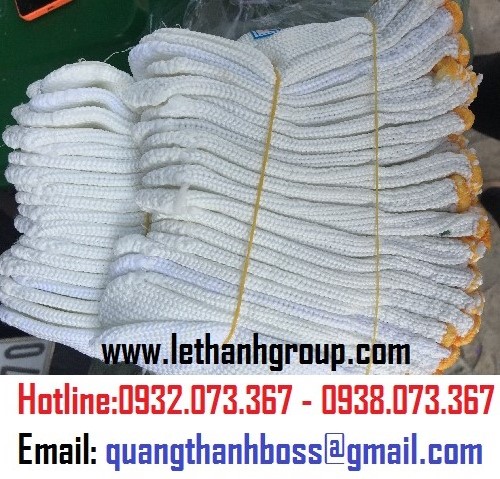 GĂNG TAY POLY TRẮNG