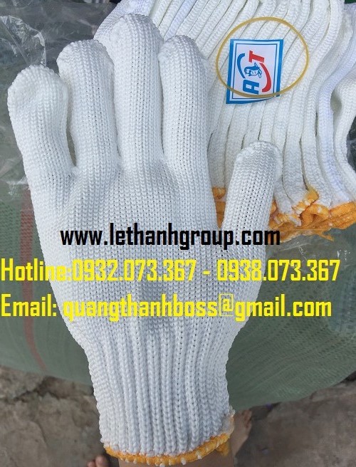 GĂNG TAY POLY TRẮNG