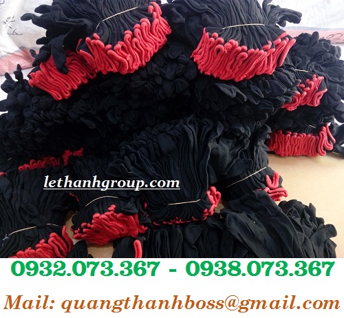 GĂNG TAY VẢI MỎNG MÀU ĐEN