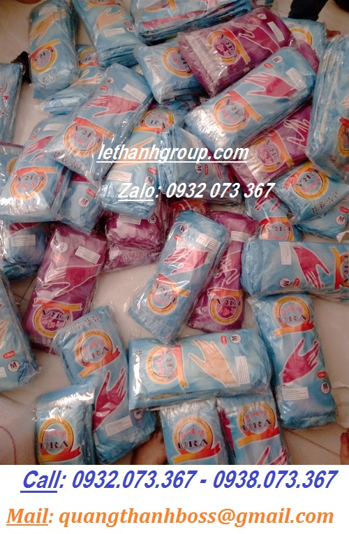 GĂNG TAY CAO SU URA