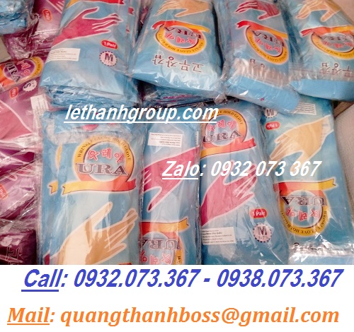 GĂNG TAY CAO SU URA