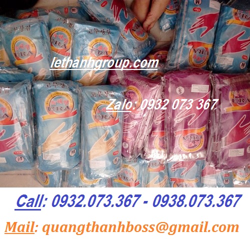 GĂNG TAY CAO SU HÀN QUỐC