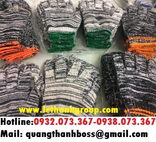 Găng tay len muối tiêu giá rẻ Găng tay len muối tiêu giá rẻ