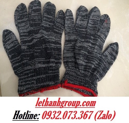 Găng tay len muối tiêu giá rẻ Găng tay len muối tiêu giá rẻ