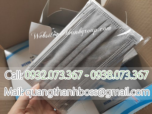 KHẨU TRANG Y TẾ MÀU XÁM