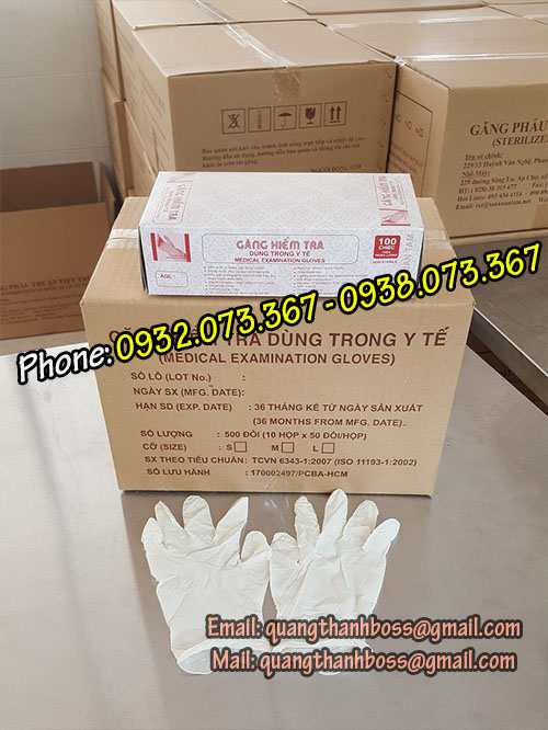 GĂNG TAY KIỂM TRA DÙNG TRONG Y TẾ GĂNG TAY KIỂM TRA DÙNG TRONG Y TẾ