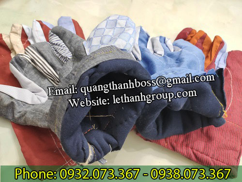 GĂNG TAY NHẮC BẾP VẢI MẬP GĂNG TAY NHẮC BẾP VẢI MẬP