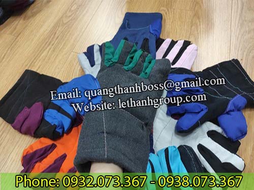 GĂNG TAY VẢI JEAN GĂNG TAY VẢI JEAN