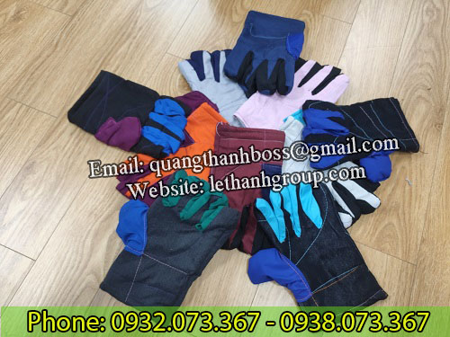 GĂNG TAY LÀM  NHIỀU MÀU SẮC GĂNG TAY LÀM  NHIỀU MÀU SẮC