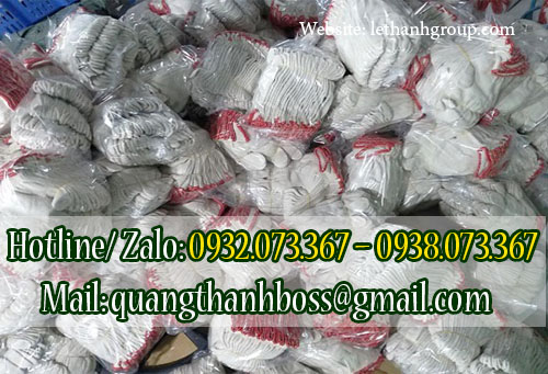 GĂNG TAY POLY TRẮNG