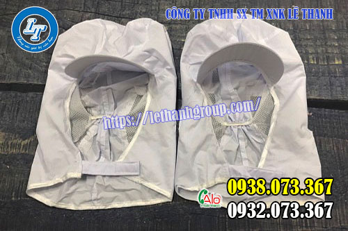 TÌM NHÀ CUNG CẤP MŨ TRÙM ĐẦU THỦY SẢN MÀU XANH, TRẮNG mũ trùm đầu thủy sản không có khẩu trang